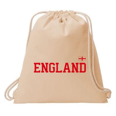 England English Soccer English Flag Drawstring Bag