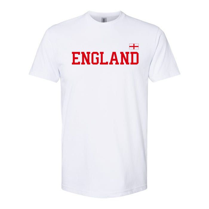 England English Soccer English Flag Softstyle CVC T-Shirt