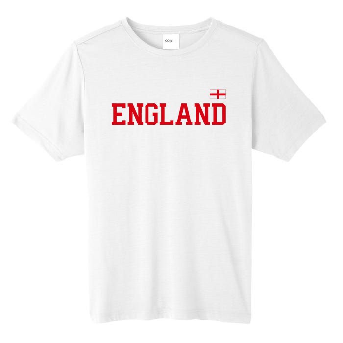 England English Soccer English Flag Tall Fusion ChromaSoft Performance T-Shirt