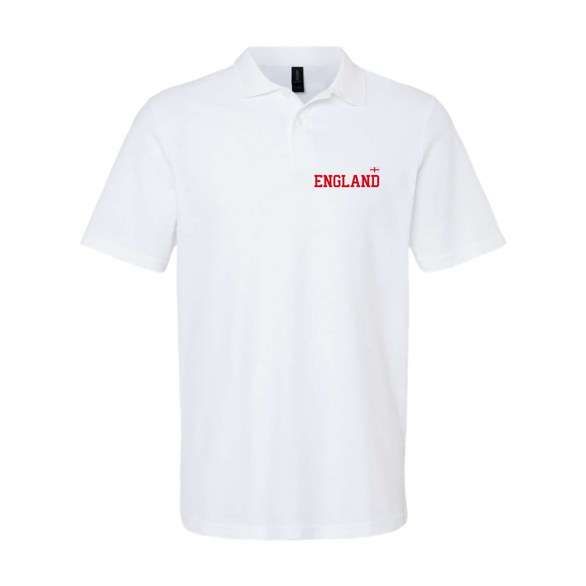 England English Soccer English Flag Polo