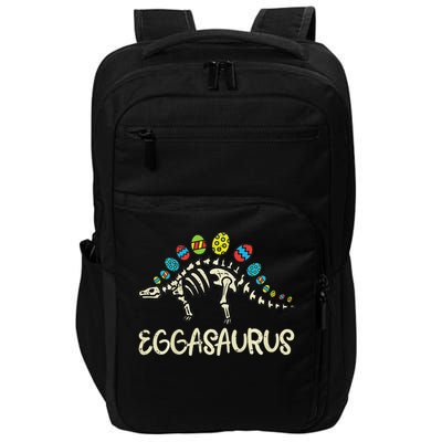 Eggasaurus Easter Stegosaurus Dinosaur  Impact Tech Backpack