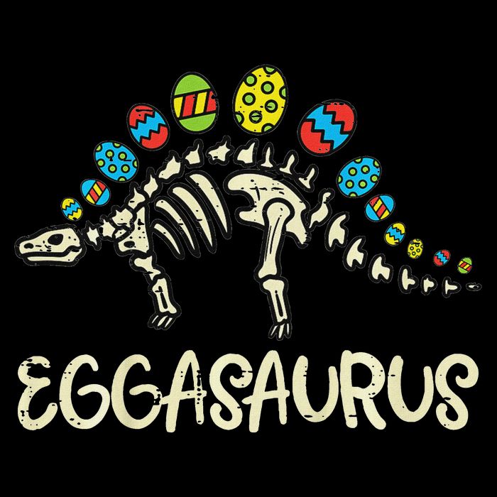 Eggasaurus Easter Stegosaurus Dinosaur  Wool Snapback Cap