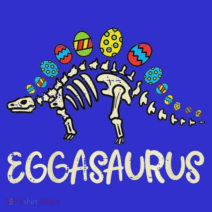Eggasaurus Easter Stegosaurus Dinosaur  Premium T-Shirt