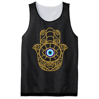 Evil Eye Spiritual Protection Third Eye Mesh Reversible Basketball Jersey Tank