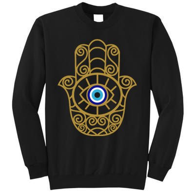 Evil Eye Spiritual Protection Third Eye Tall Sweatshirt