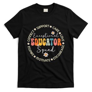 Exceptional Educator Squad Special Needs Education Teacher T-Shirt