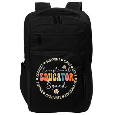 Exceptional Educator Squad Special Needs Education Teacher Impact Tech Backpack