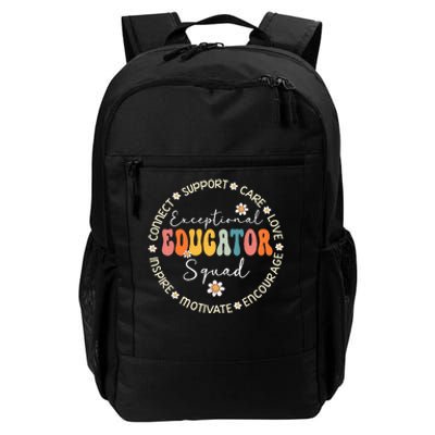 Exceptional Educator Squad Special Needs Education Teacher Daily Commute Backpack