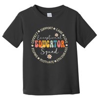 Exceptional Educator Squad Special Needs Education Teacher Toddler T-Shirt