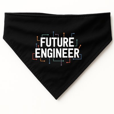 Electrical Engineering Shirts Circuit Kids Future Engineer USA-Made Doggie Bandana