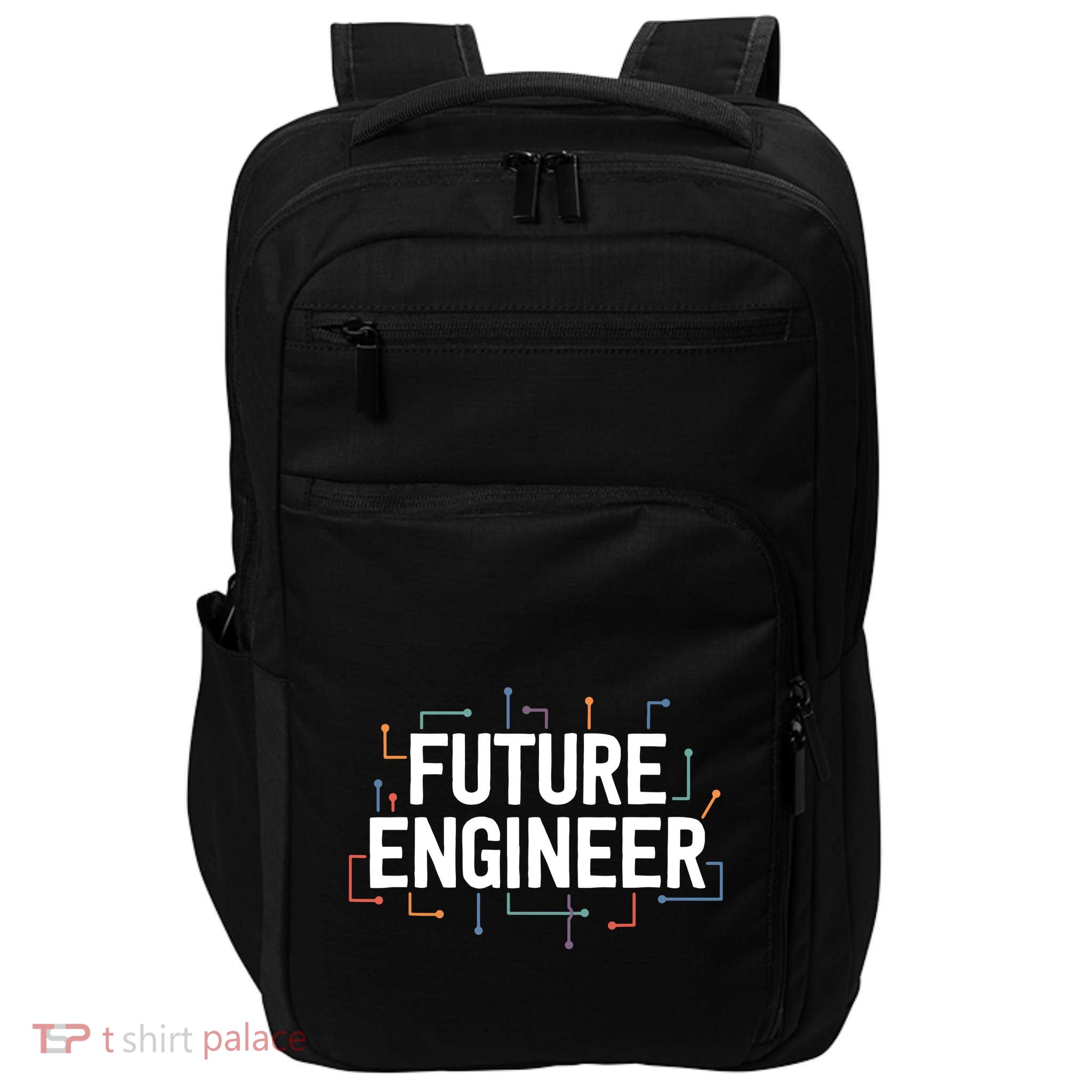 Electrical Engineering Shirts Circuit Kids Future Engineer Impact Tech Backpack