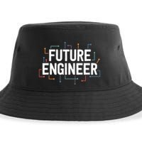 Electrical Engineering Shirts Circuit Kids Future Engineer Sustainable Bucket Hat