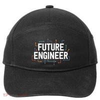 Electrical Engineering Shirts Circuit Kids Future Engineer 7-Panel Snapback Hat