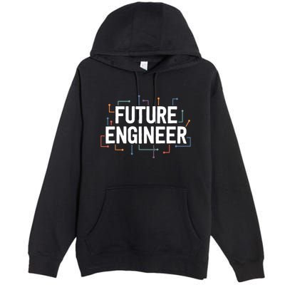 Electrical Engineering Shirts Circuit Kids Future Engineer Premium Pullover Hoodie