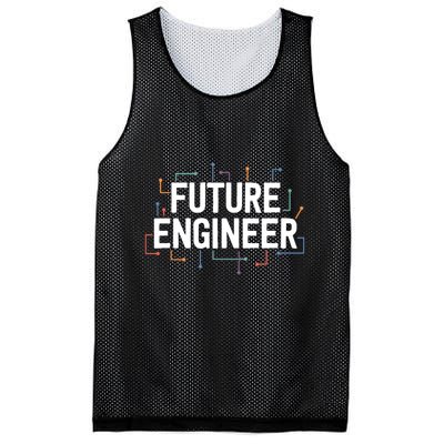 Electrical Engineering Shirts Circuit Kids Future Engineer Mesh Reversible Basketball Jersey Tank