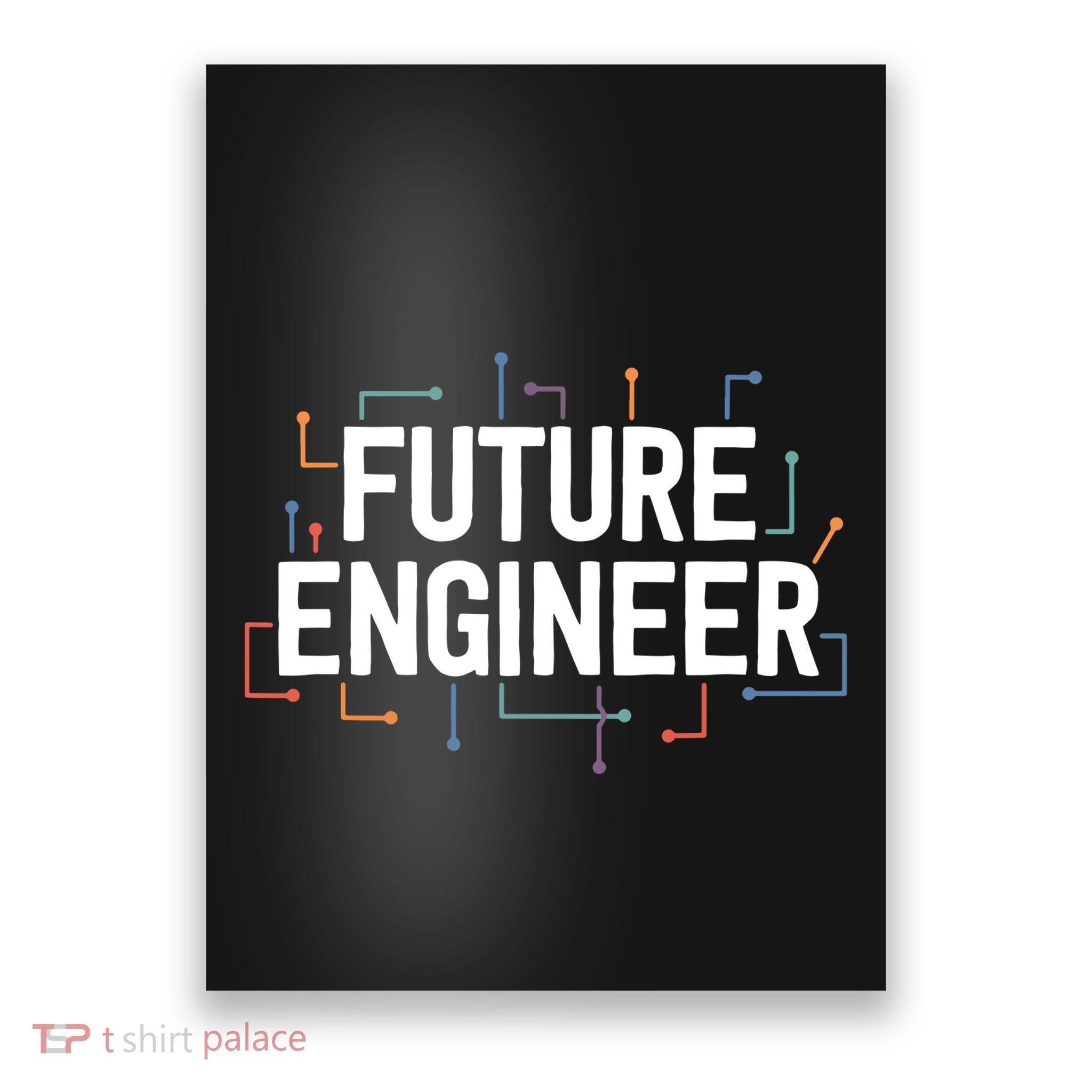 Electrical Engineering Shirts Circuit Kids Future Engineer Poster