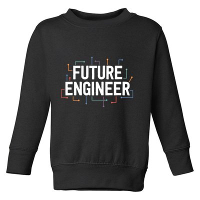Electrical Engineering Shirts Circuit Kids Future Engineer Toddler Sweatshirt
