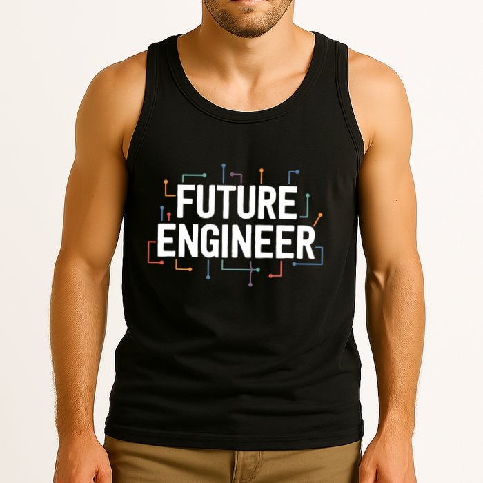 Electrical Engineering Shirts Circuit Kids Future Engineer Tank Top