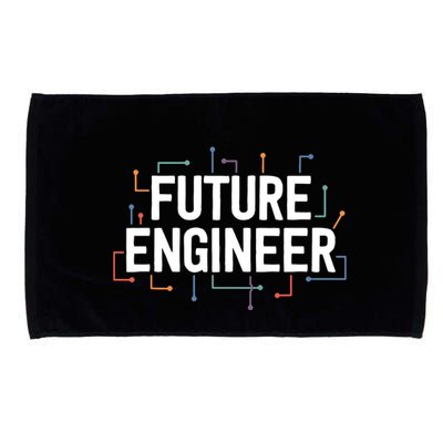 Electrical Engineering Shirts Circuit Kids Future Engineer Microfiber Hand Towel