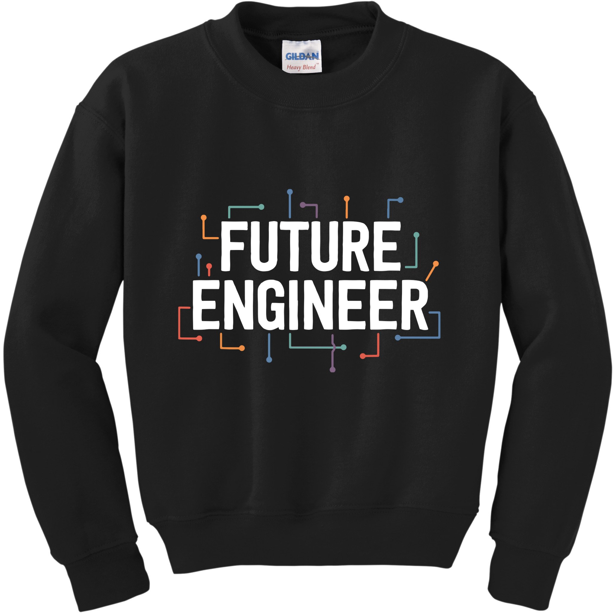 Electrical Engineering Shirts Circuit Kids Future Engineer Kids Sweatshirt