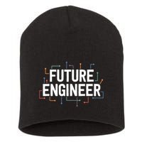 Electrical Engineering Shirts Circuit Kids Future Engineer Short Acrylic Beanie