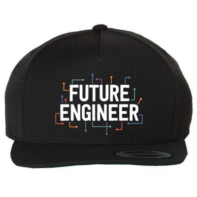 Electrical Engineering Shirts Circuit Kids Future Engineer Wool Snapback Cap