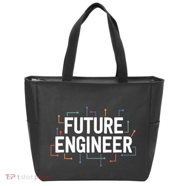 Electrical Engineering Shirts Circuit Kids Future Engineer Zip Tote Bag