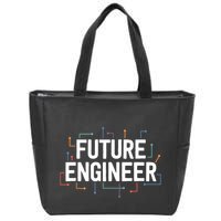 Electrical Engineering Shirts Circuit Kids Future Engineer Zip Tote Bag