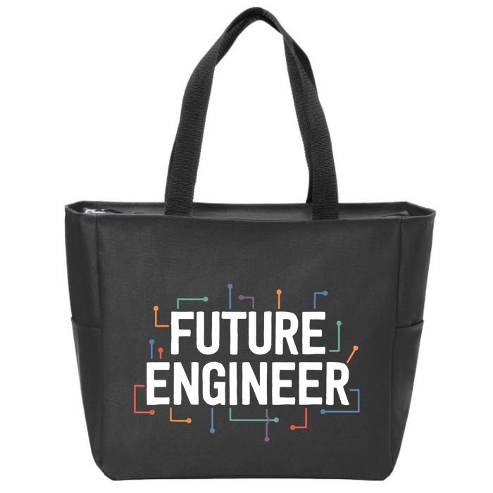 Electrical Engineering Shirts Circuit Kids Future Engineer Zip Tote Bag
