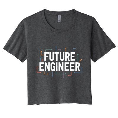 Electrical Engineering Shirts Circuit Kids Future Engineer Crop Top