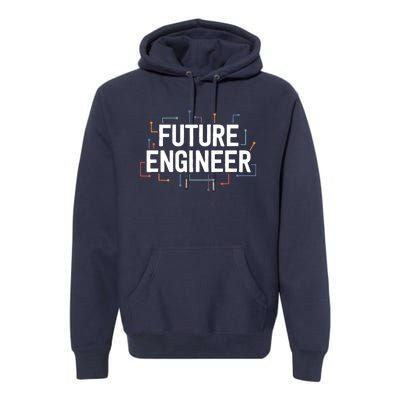 Electrical Engineering Shirts Circuit Kids Future Engineer Premium Hoodie