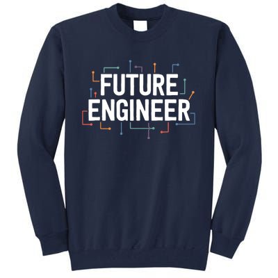 Electrical Engineering Shirts Circuit Kids Future Engineer Tall Sweatshirt