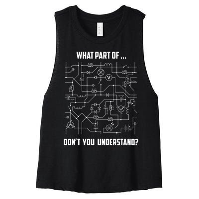 Electrical Engineering Shirts Electrical Engineer Gifts Men Women's Racerback Cropped Tank