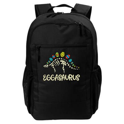 Eggasaurus Easter Stegosaurus Dinosaur Happy Easter Day Daily Commute Backpack