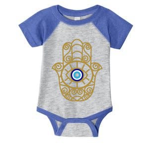 Evil Eye Spiritual Protection Infant Baby Jersey Bodysuit