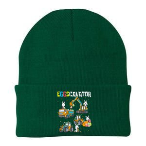 Eggscavator Easter S Construction Trucks Knit Cap Winter Beanie