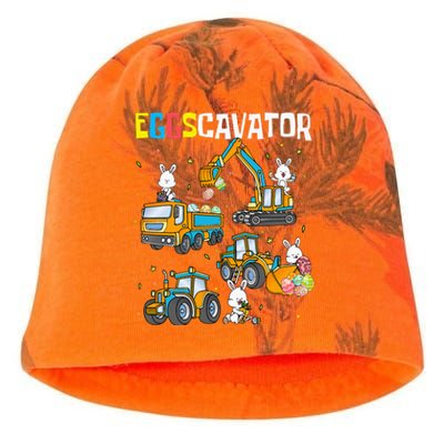 Eggscavator Easter S Construction Trucks Kati - Camo Knit Beanie