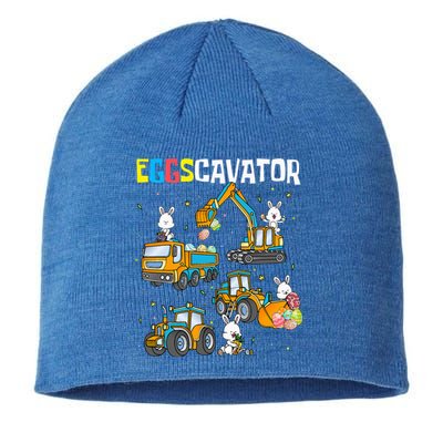 Eggscavator Easter S Construction Trucks Sustainable Beanie