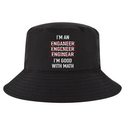Engineer Engineering Student Funny IM Good At Math Cool Comfort Performance Bucket Hat