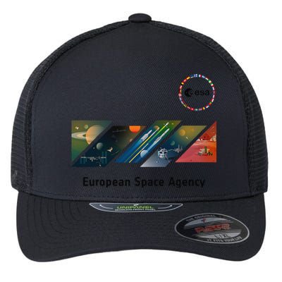 Esa European Space Agency This Is Esa’S Mission Flexfit Unipanel Trucker Cap