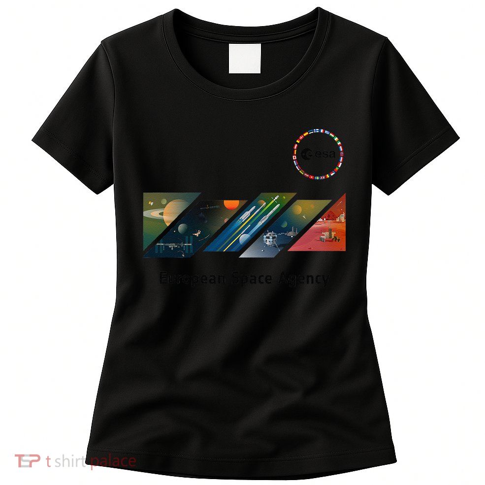 Esa European Space Agency This Is Esa’S Mission Womens T-Shirt