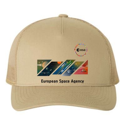 Esa European Space Agency This Is Esa’S Mission Yupoong Adult 5-Panel Trucker Hat