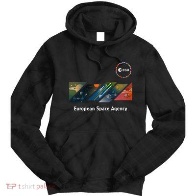 Esa European Space Agency This Is Esa’S Mission Tie Dye Hoodie