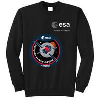 Esa European Space Agency Mission Esm Artemis Patch Sweatshirt