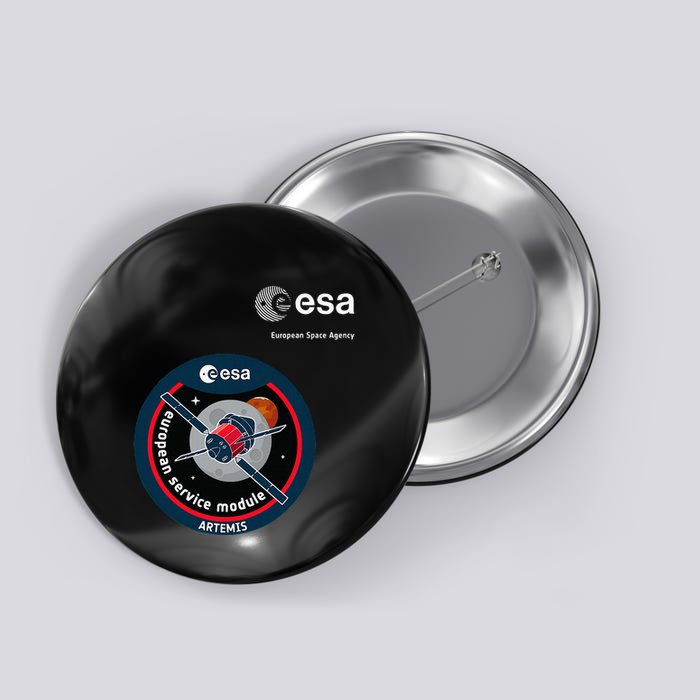 Esa European Space Agency Mission Esm Artemis Patch Button