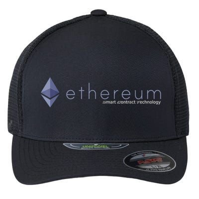 Ethereum ETH Smart Contract Technology Flexfit Unipanel Trucker Cap