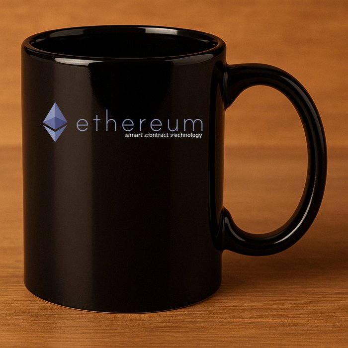 Ethereum ETH Smart Contract Technology 11oz C Handle Ceramic Mug