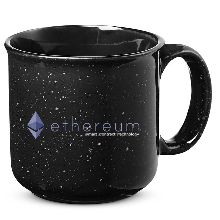 Ethereum ETH Smart Contract Technology 15oz Campfire Ceramic Mug