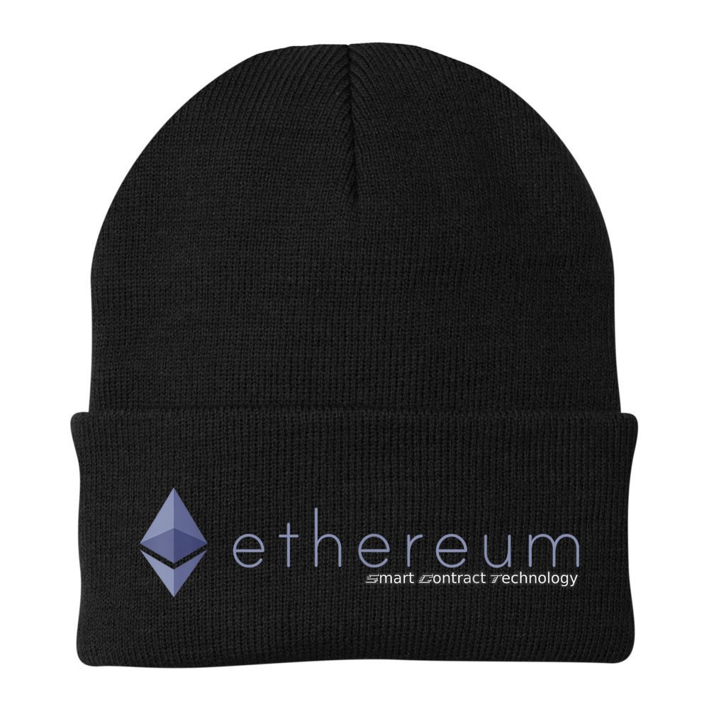 Ethereum ETH Smart Contract Technology Beanie