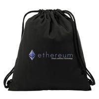 Ethereum ETH Smart Contract Technology Drawstring Bag